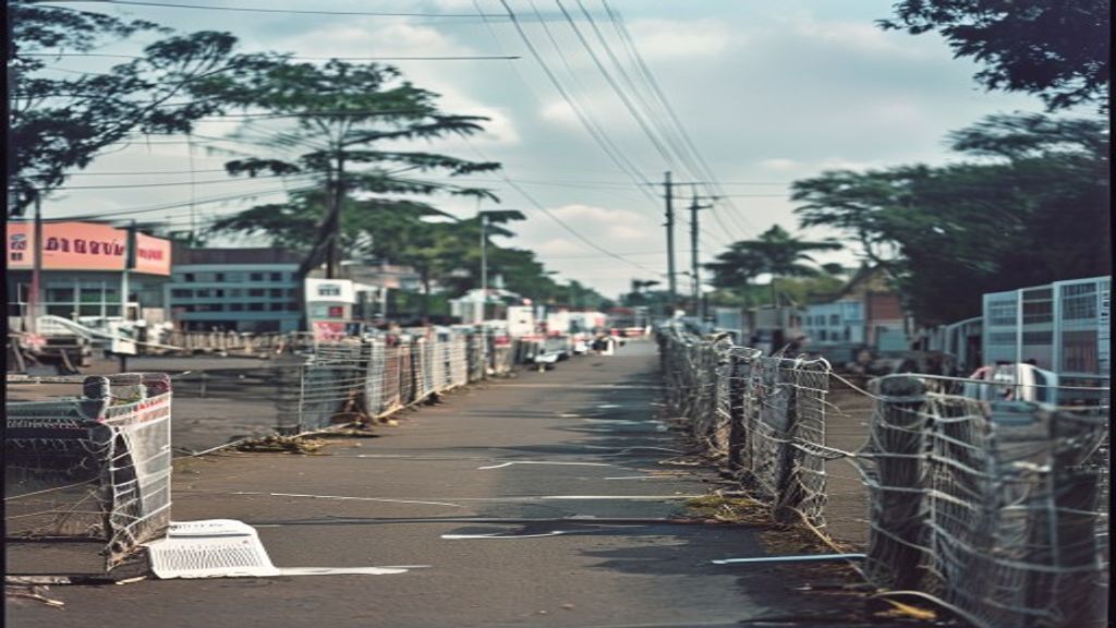 Nairobi Locked Down With Roadblocks and Wire Barricades Ahead of Saba Saba…